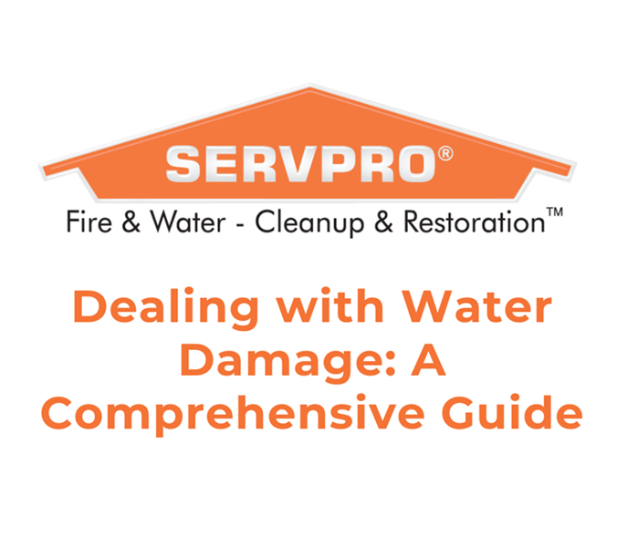 White background with text and SERVPRO logo 
